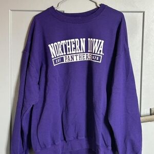Purple Northern Iowa Panthers Sweatshirt